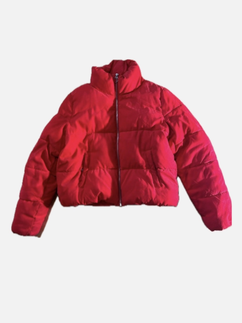 Only Red Puffer Jacket